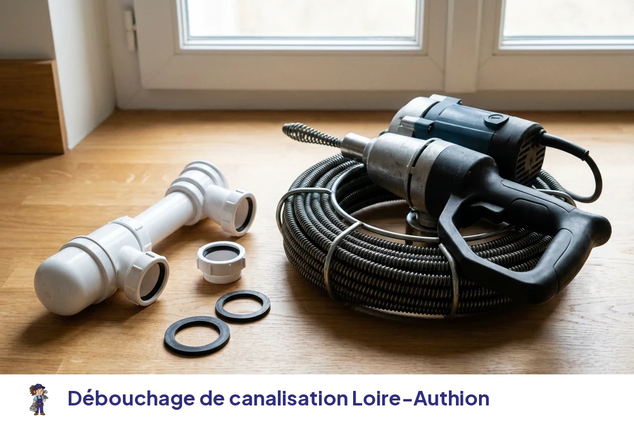 Débouchage de canalisation à Loire-Authion