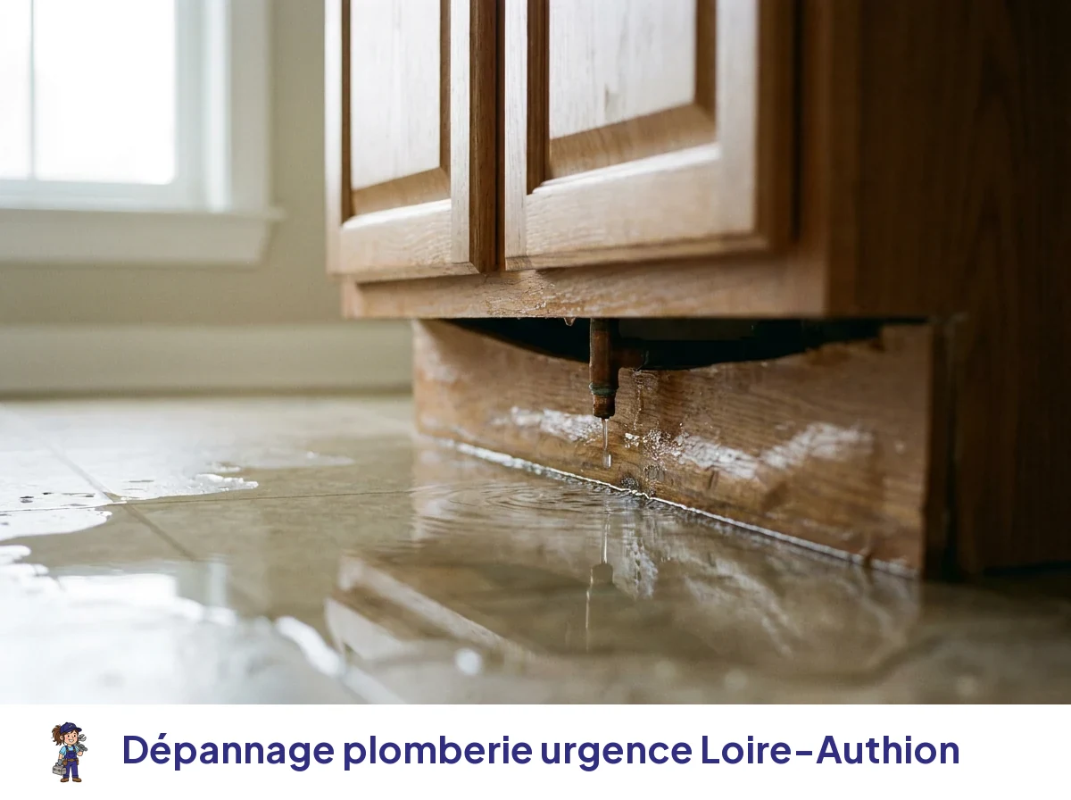 Dépannage plomberie urgence à Loire-Authion