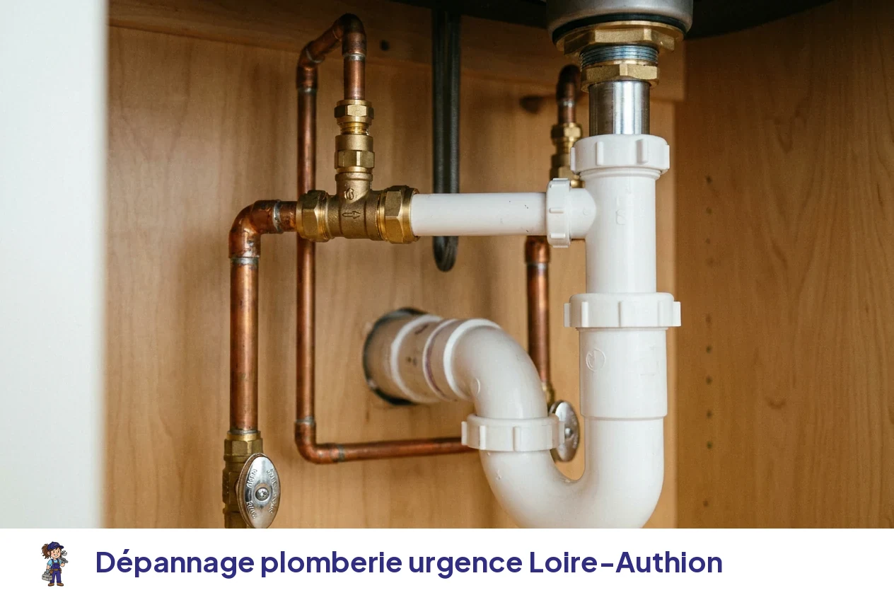 Dépannage plomberie urgence à Loire-Authion