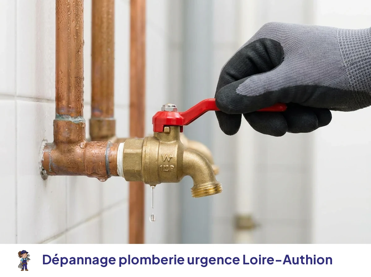Dépannage plomberie urgence à Loire-Authion