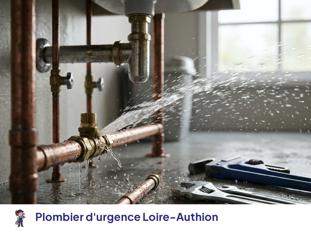 Plombier d'urgence à Loire-Authion
