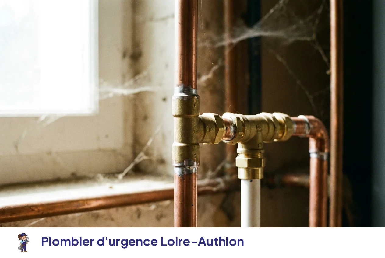 Plombier d'urgence à Loire-Authion