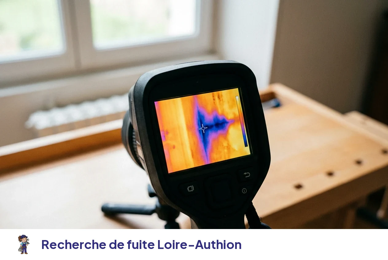 Recherche de fuite à Loire-Authion