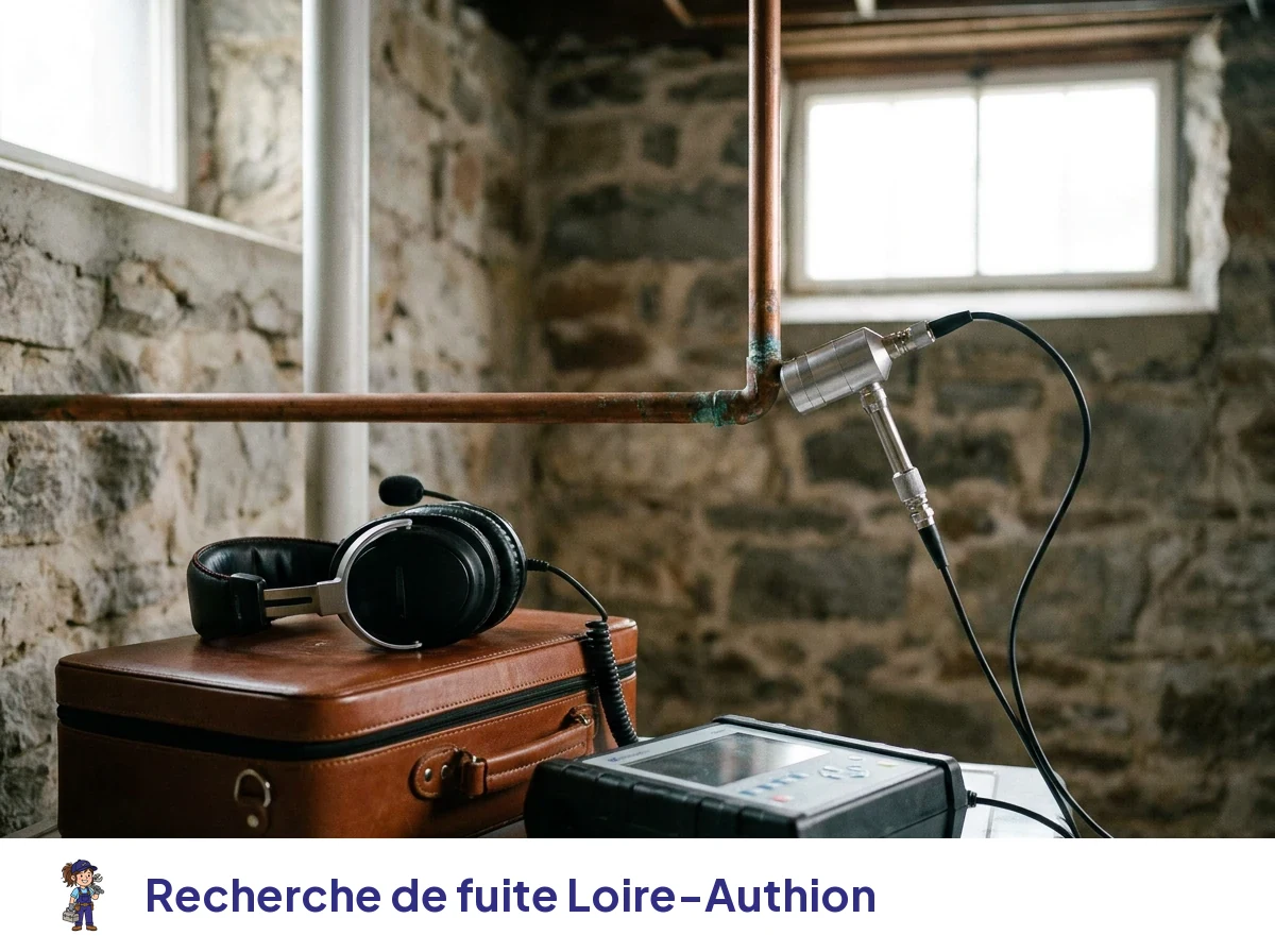 Recherche de fuite à Loire-Authion