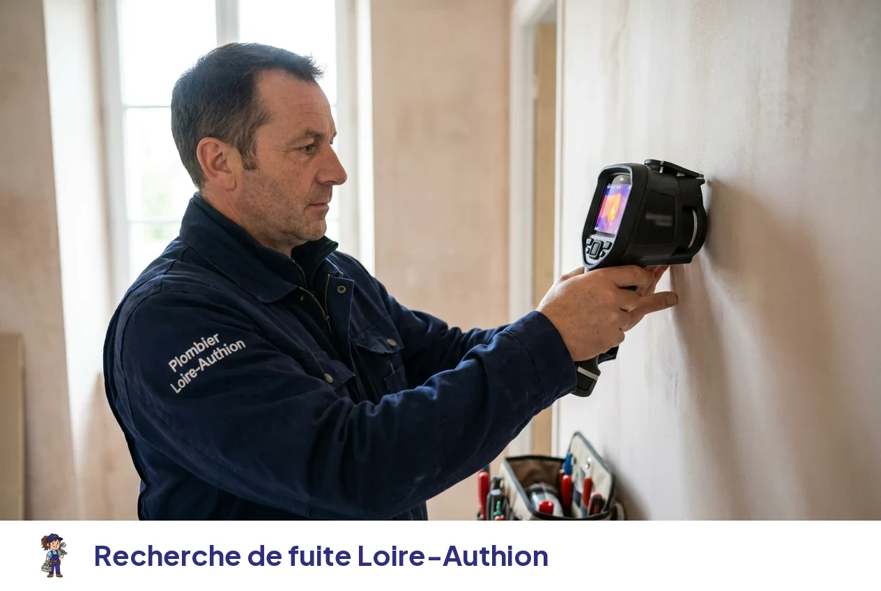 Recherche de fuite à Loire-Authion