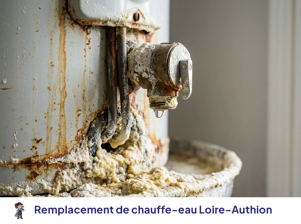 Remplacement de chauffe-eau à Loire-Authion