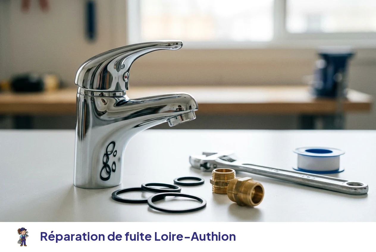 Réparation de fuite à Loire-Authion
