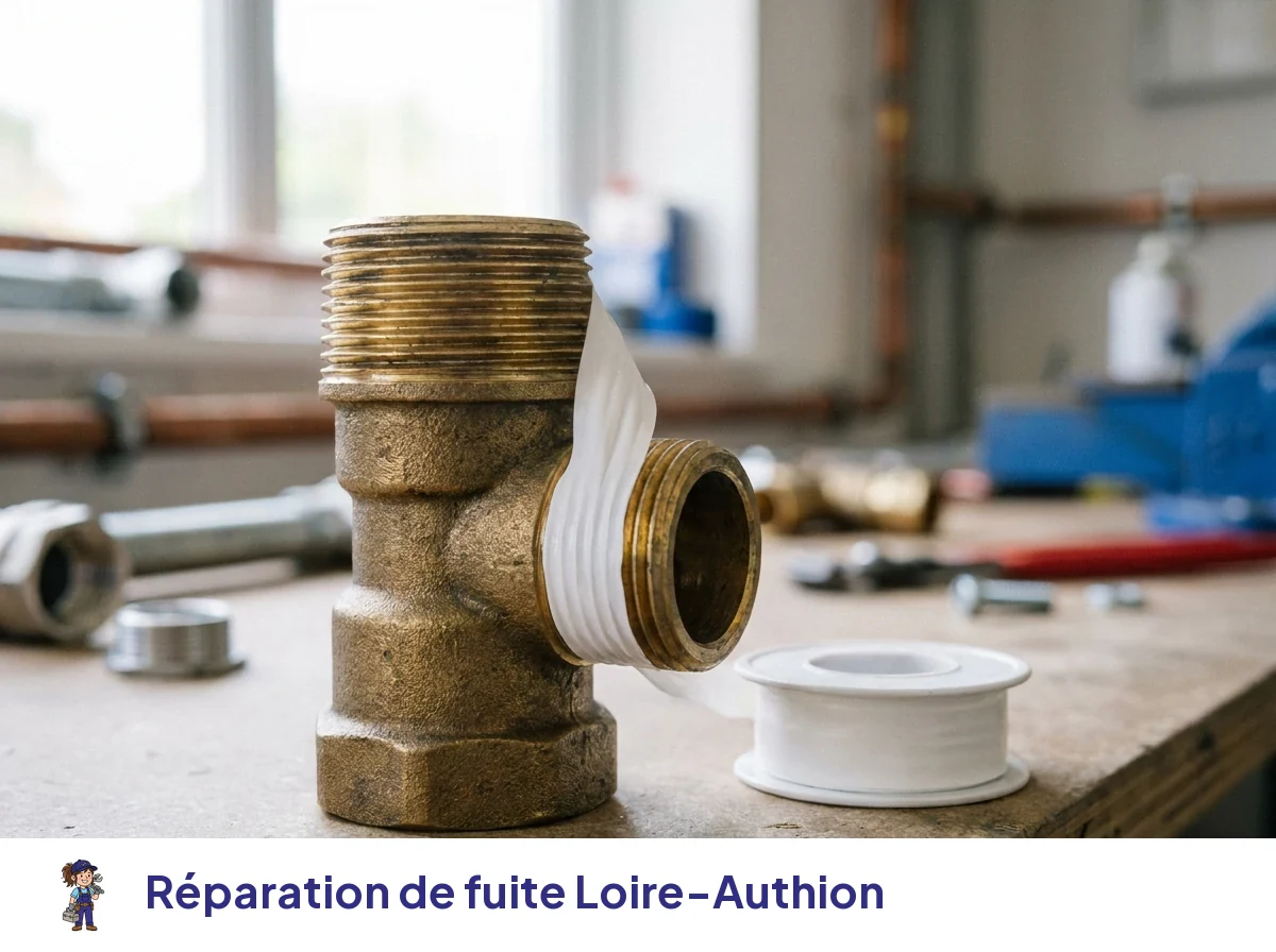 Réparation de fuite à Loire-Authion