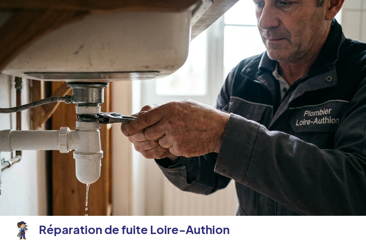 Réparation de fuite à Loire-Authion
